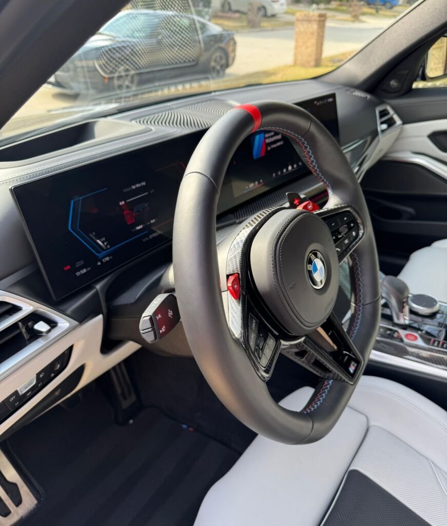 Interior car detailing in Allen, TX